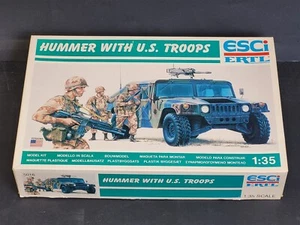 ESCI Hummer US Troops Kit modello 1:48 #5016 CIB ~ T655 - Foto 1 di 2