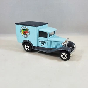 Vintage 1988 Matchbox Model A Truck The Toy Museum Chester England No. 38 Blue - Picture 1 of 12