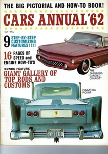 1962 Cars Magazine Annual. Custom cars, hot rods. See Table of Contents. lot/2 - Bild 1 von 4