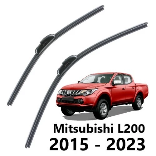 Mitsubishi L200 (2015-2023) Front Windscreen Wiper Blade Twin Pack - 22" & 18" — 第 1/1 张图片