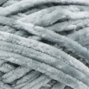 Bernat Velvet SOFTENED BLUE Knit Crochet 100% Polyester Bulky Yarn - Picture 1 of 1