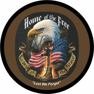 Home of the Free Spare Tire Cover - Picture 1 of 2