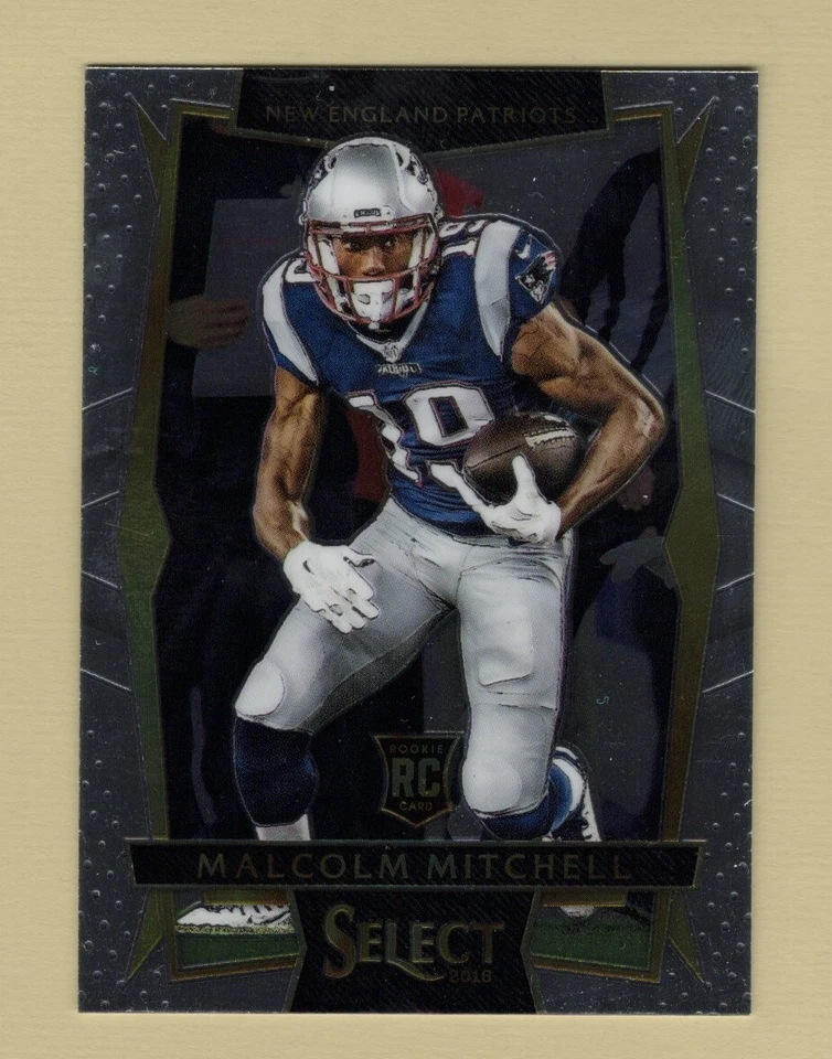 2016 Panini Select Football Malcolm Mitchell Rookie Card (Patriots) - Image 1 of 1