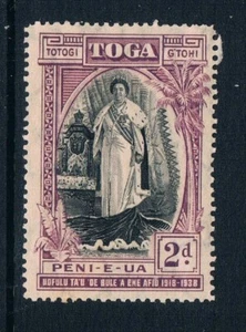 Tonga 1938 - 2d Queen Salote - 20th Anniv. - SC 71 [SG 72] MINT B4 - Picture 1 of 3