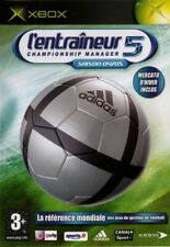 jeu L'ENTRAINEUR 5 pour XBOX (first gen) en francais football manager NEUF / NEW
