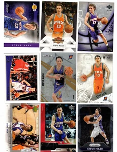 Steve Nash 9 Card Lot Phoenix Suns  ASSORTED - Picture 1 of 2
