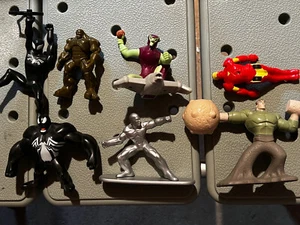 2009 SPECTACULAR SPIDER-MAN & Marvel Iron Man , Hulk, Fantastic 4 MCDONALDS Toys - Picture 1 of 7