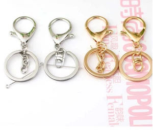 5PCS Lobster Clasps Clips Bag Key Ring Hook Findings Insert Pin Chain Keychain - Picture 1 of 18