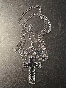 Beautiful Cross Pendent stainless steel New- Free Shipping F-5 - Picture 1 of 1
