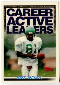 1994 Topps Special Effects #473 Art Monk New York Jets - Career Active Leaders - Picture 1 of 2