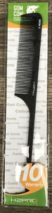 H2Pro GomComb 100% Carbon Comb Professional Hairstylist Salon Barber GC10 238mm - Picture 1 of 5