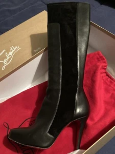 Christian Louboutin knee high boots 36.5 - Picture 1 of 6