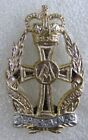 Gb Original Sta-Brite Cap Badge: Qaranc Queen Alexandria's Royal Army Nurs Corps