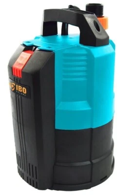 IBO IPC 550 Tauchpumpe Wasserpumpe Regen 550 W 6000 l/h Schwimmbadpumpe DAMBAT