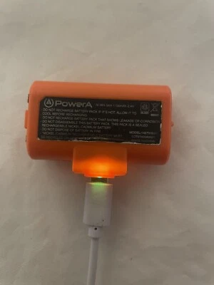 PowerA Rechargeable Battery 1427910-01 Xbox One, Series S/X Orange 2.4v - Image 1 of 4