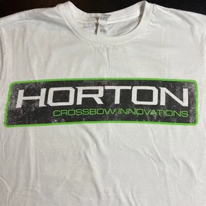 Adult Medium Horton Crossbow Innovations T-Shirt White - Picture 1 of 5