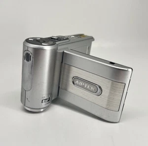 Aiptek Silver Camcorder HD 6MP Untested - Picture 1 of 5
