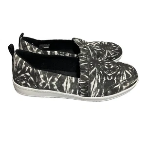 Skechers Madison Ave To Dye For Ruffle Tie-Dye Slip-On Sneaker Donna 9 Nero - Foto 1 di 14