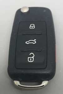 Vw KeyFob Volkswagen Key Fob Remote Transmitter 3 Buttons/Panic 5K0 837 202 - AE - Picture 1 of 6