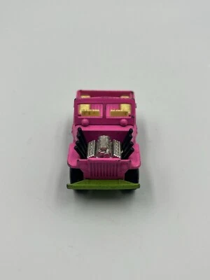 Vintage 1971 Matchbox Lesney Superfast No. 2 Jeep Hot Rod Pink England #2 - Image 1 of 4