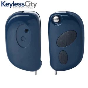 Llave abatible de 3 botones para Maserati GranTurismo Quattroporte 2005-2011 / RX2TRF937 - Imagen 1 de 4