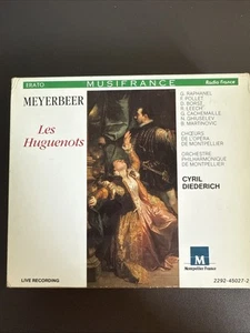 Meyerbeer: Les Huguenots CYRIL DIEDERICH Original 1990 Erato 4CDs set - Imagen 1 de 5