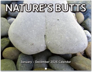 Calendario 2026 - Regalos Mordaza, Calendario Divertido 2026, Enero 2026 - Diciembre 2026, Divertido Nat - Imagen 1 de 12