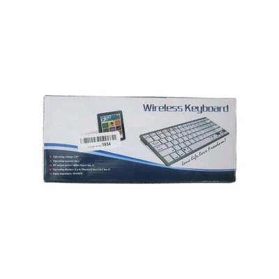 Wireless Bluetooth Keyboard Ultra Slim Compact Open Box Unused Fast Shipping - Image 1 of 4