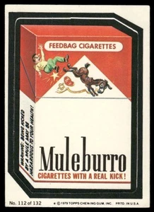Topps Wacky Packages 1979 (segunda serie de repetición) #112 Muleburro - Imagen 1 de 2