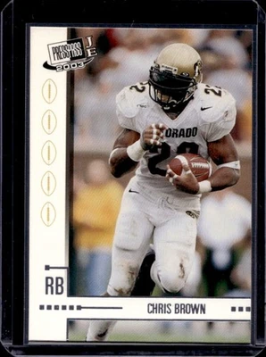 Press Pass JE 2003 Chris Brown radiocontrol novato #5 Buffaloes Foto 1 de 2