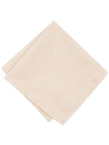 BAR III Mens Pink Solid Textured Cotton Pocket Square - Picture 1 of 3