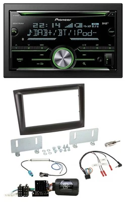 Pioneer Bluetooth Lenkrad DAB 2DIN USB CD Autoradio für Fiat Doblo ISO Can-Bus a - Bild 1 von 4