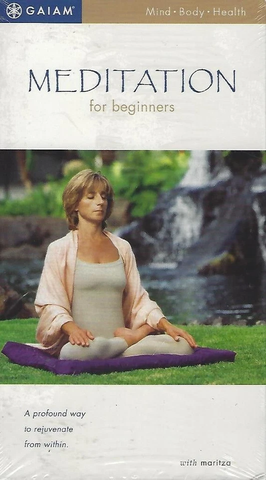 Gaiam Meditation For Beginners Rejuvenate From Within VHS Lot NEW - Image 1 of 1