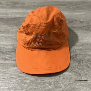 Vintage 90s Nike Hat Cap StrapBack Mens 5 Panel - Picture 1 of 6