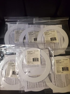 Kichler Directo al Techo Universal Goof Anillo Blanco 4" Lote de 7 Foto 1 de 2