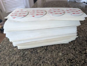 360 3M VHB tape 2" diameter circles VHB Very High Bond Circular 90 Sheets x 4 ea - Picture 1 of 6