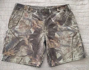 Vintage B191 CMO Carhartt RealTree Hardwoods 44 Carpenter Shorts Duck Canvas Camo  - Bild 1 von 10