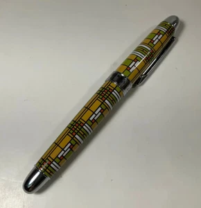 Pluma Rollerball ACME Studio FRANK LLOYD WRIGHT mal impresa con firma EAMES - Imagen 1 de 3