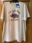 Life Is Good Shirt Mens Large Tan Crew Neck Christmas Casual Cotton truck NWT