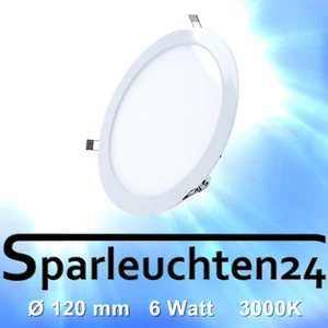 Pannello led 6w bianco rotondo ultra slim incasso faretto dimmerabile 3000K - Foto 1 di 7