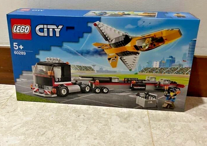 LEGO City авиашоу реактивный транспортер 60289 игрушка строительный набор 281 шт. - Изображение 1 из 4