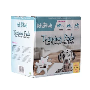 Pet Dog Puppy Pads Large Training Floor Toilet Mats 58x58cm 105 Wee Mats - Picture 1 of 6