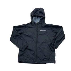 Columbia Boys' Glennaker Jacket Extra Small Black XS Hooded C33 - Picture 1 of 9