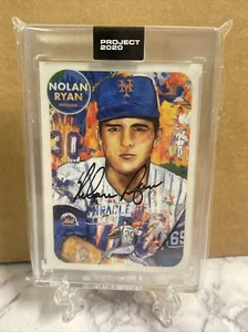 Topps Project 2020 Andrew Thiele Nolan Ryan Auto - Picture 1 of 2