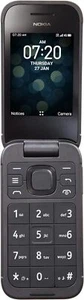 NOKIA 2760 4GB Black LTE Basic Flip Phone Verizon + GSM UNLOCKED AT&T T-Mobile - Picture 1 of 2