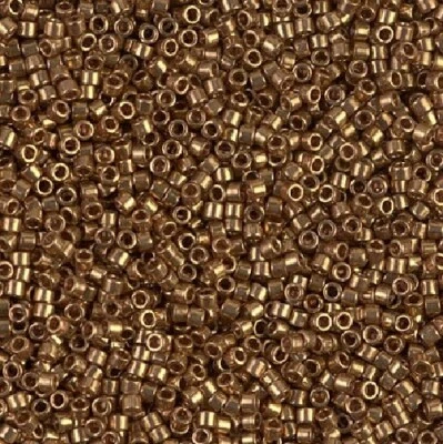 Miyuki Delica DB0022L/DB022L DB22L 11/0 Opaco Metálico Bronce Claro 7,2 g Foto 1 de 2