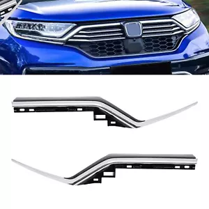 For 20-22 Honda CR-V CRV Sport Utility 4-Door Front Central Grille Cover Trim - Picture 1 of 18
