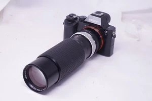 SONY E MOUNT ADAPTED Hoya 100-300MM Telephoto LENS + A7 NEX,A6000 M42 - Picture 1 of 13