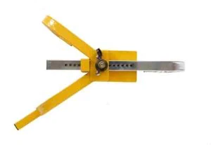13" - 15" Car, Van, Trailer & Caravan Security Anti Theft Wheel Tyre Clamp Lock  - Picture 1 of 4