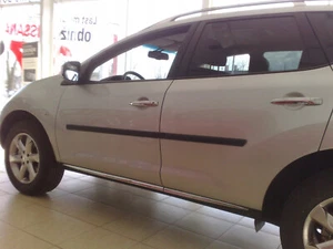 Molduras de protección de puertas/tiras de frotamiento adecuadas para Nissan Murano Z51 2008 - - Imagen 1 de 5
